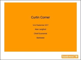 Alan Langford Curtin Corner presentation