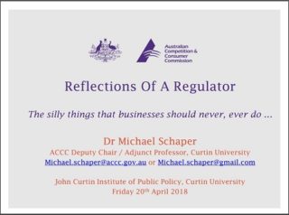 Michael Schaper Curtin Corner presentation