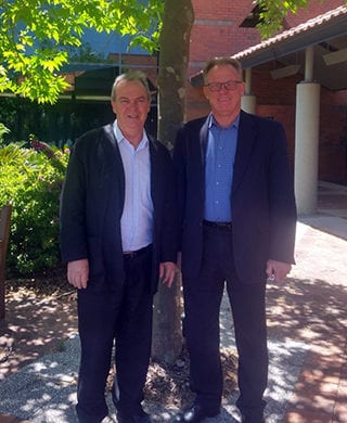 Authors Professor John Phillimore and Dr Martin Whitely (Lead  author), John Curtin Institute of Public Policy. 