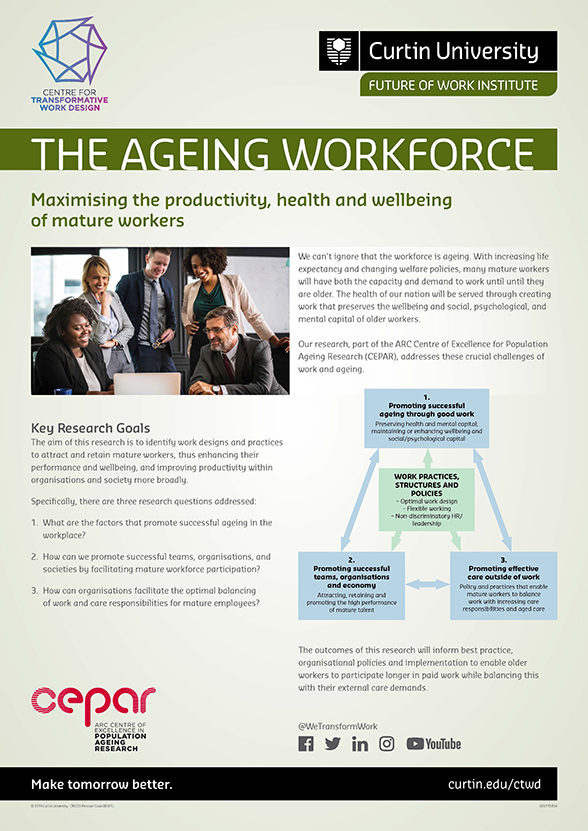 FOWI Research Poster - Ageing Workforce