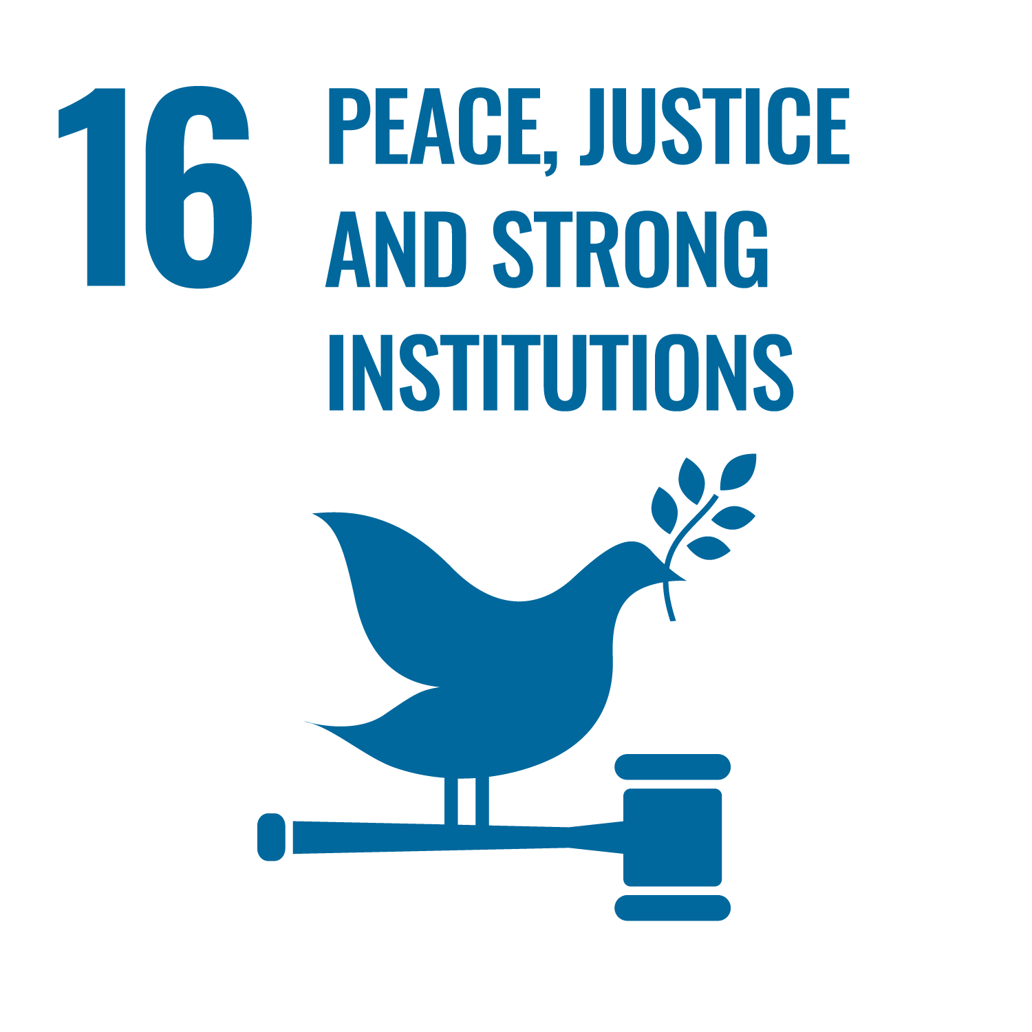 SDG 16 logo