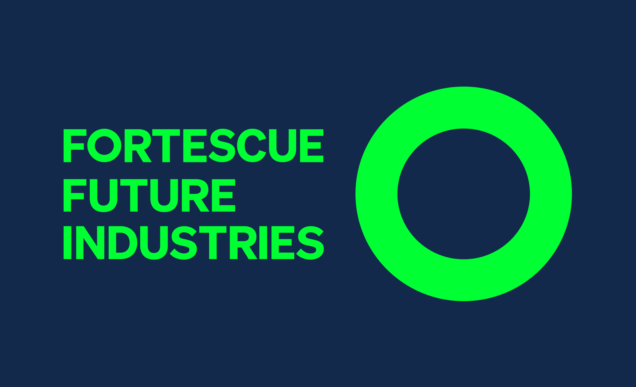 Fortescue Future Industries (FFI) flag