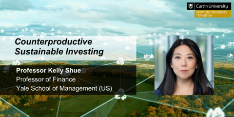 Counterproductive sustainable investment with Prof Kelly Shue
