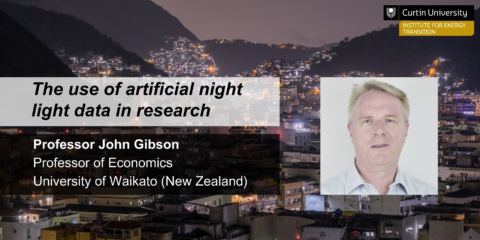 Artificial night-time light data extraction with Prof. John Gibson