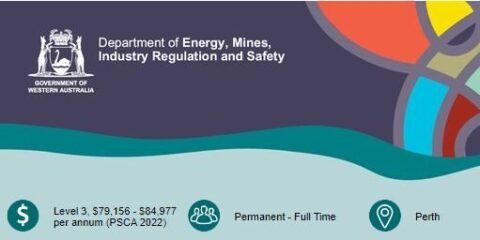 Department of Energy, Mines, Industry Regulation and Safety Graduate Program