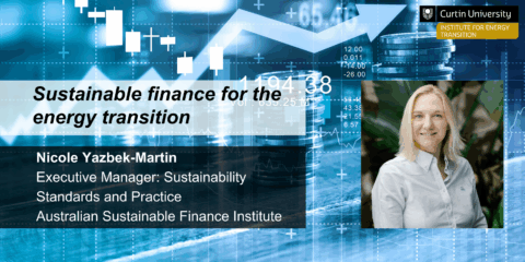 Sustainable finance for the energy transition with Nicole Yazbek-Martin
