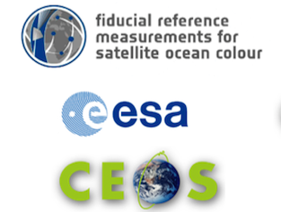 Fiducial reference measurements for satellite ocean colour logo