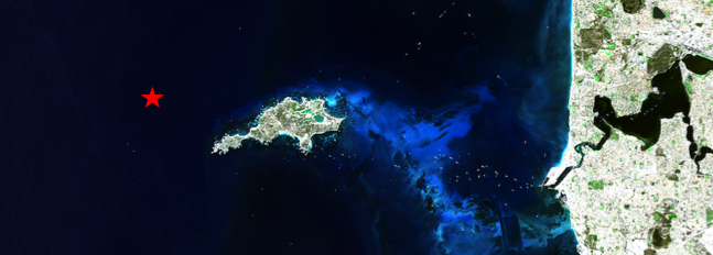 Rottnest island satellite view