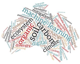 Wordcloud created from the abstracts of the most recent publications from the group.