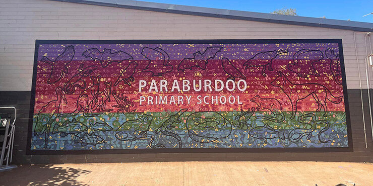 Paraburdoo Primary PS mural