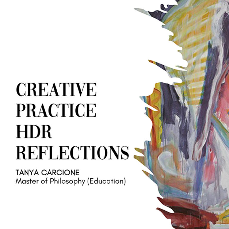 Tanya Carcione - Creative practice HDR reflections