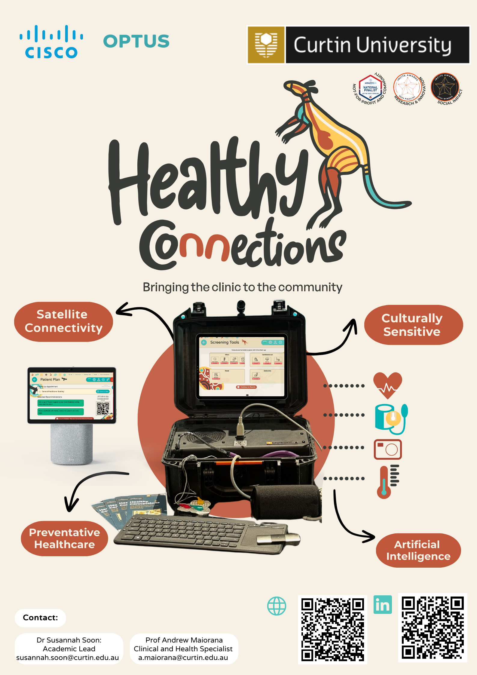 Healthy Connections poster